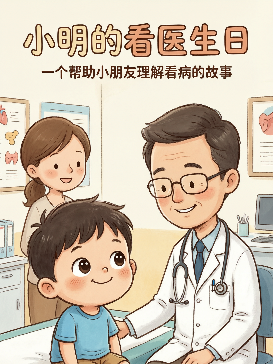 小明的看医生日 - 封面