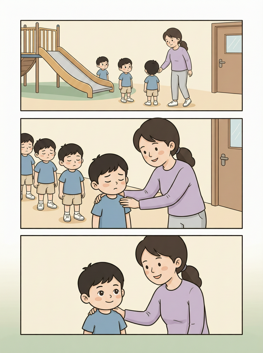 第三页：排队耐心等待