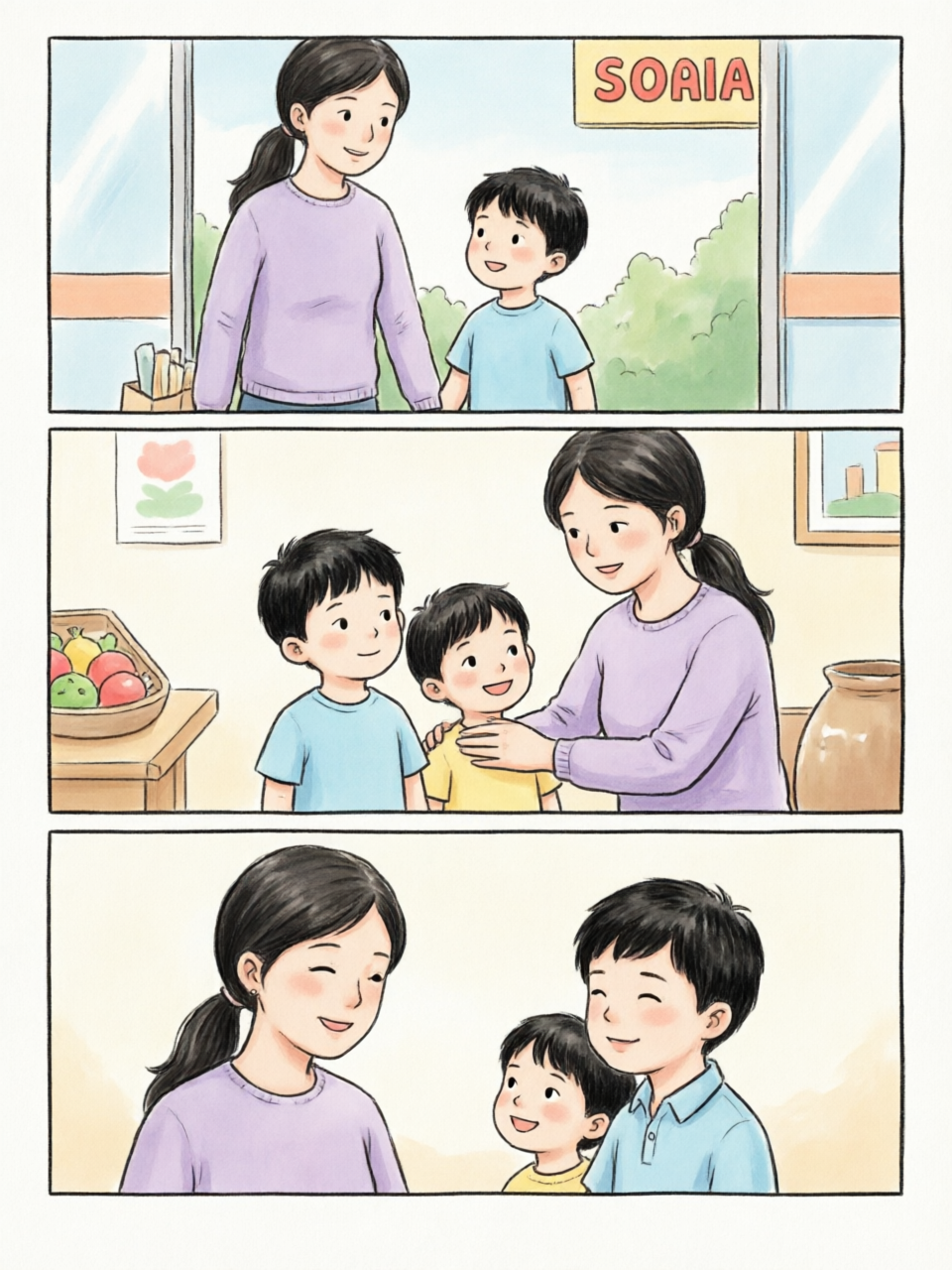 第一页：今天要去超市