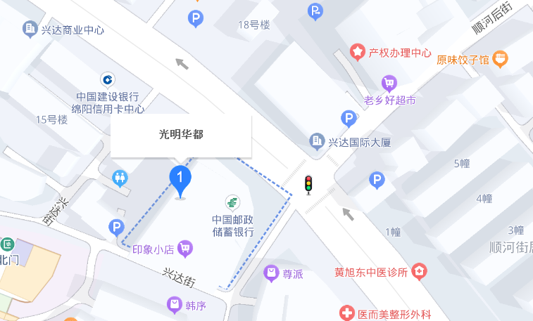 绵阳育子园位置