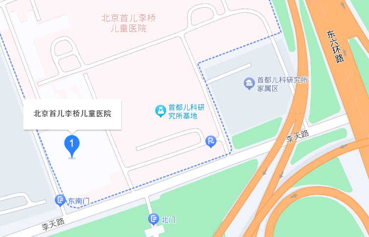 北京首儿雅稚位置