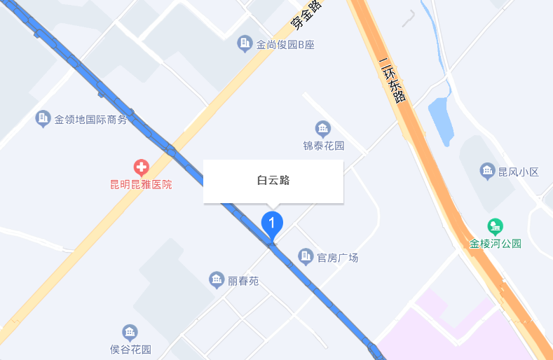 昆明康语盘龙第一中心位置