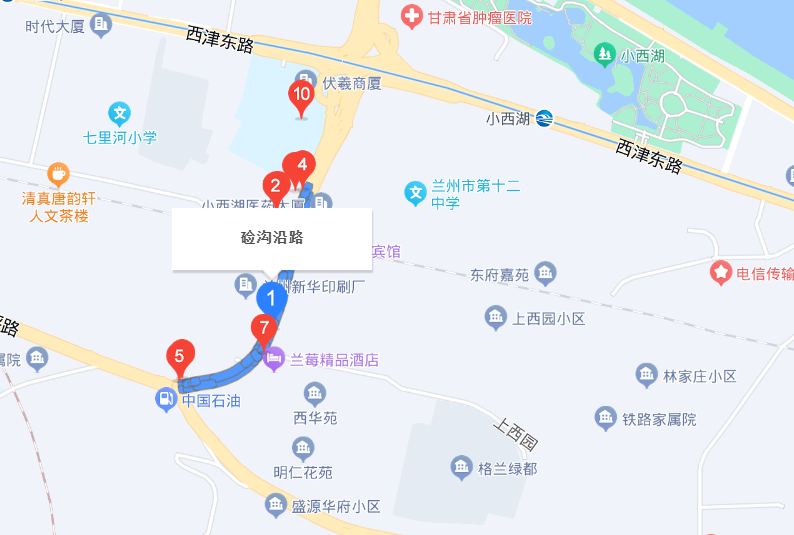 甘肃慧灵位置