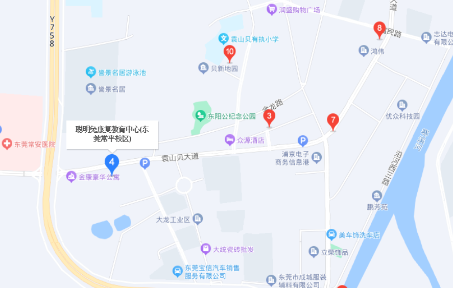 聪明兔东莞常平校区位置